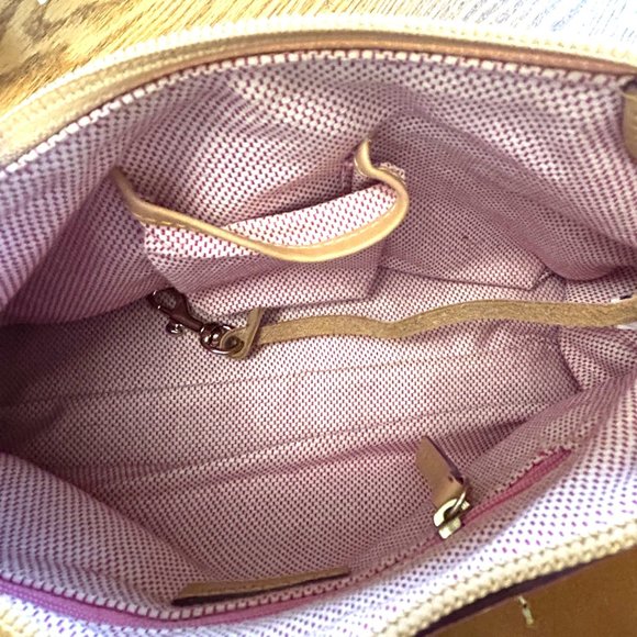 Dooney & Burke polka dot handbag - Picture 5 of 9